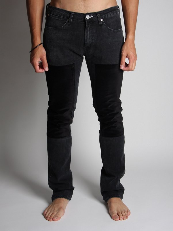 Acne Max Velvet Patch Jeans