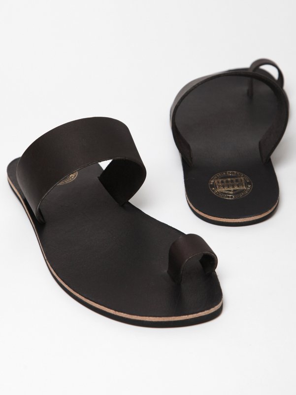 Acne Mens Leather Agra Sandals