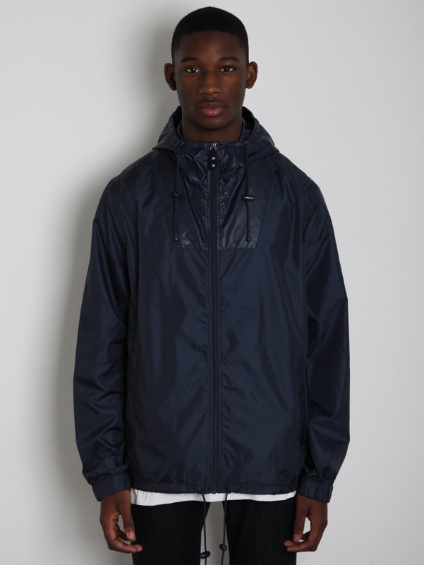 Acne Men's Omega Zip Thru Hooded Jacket