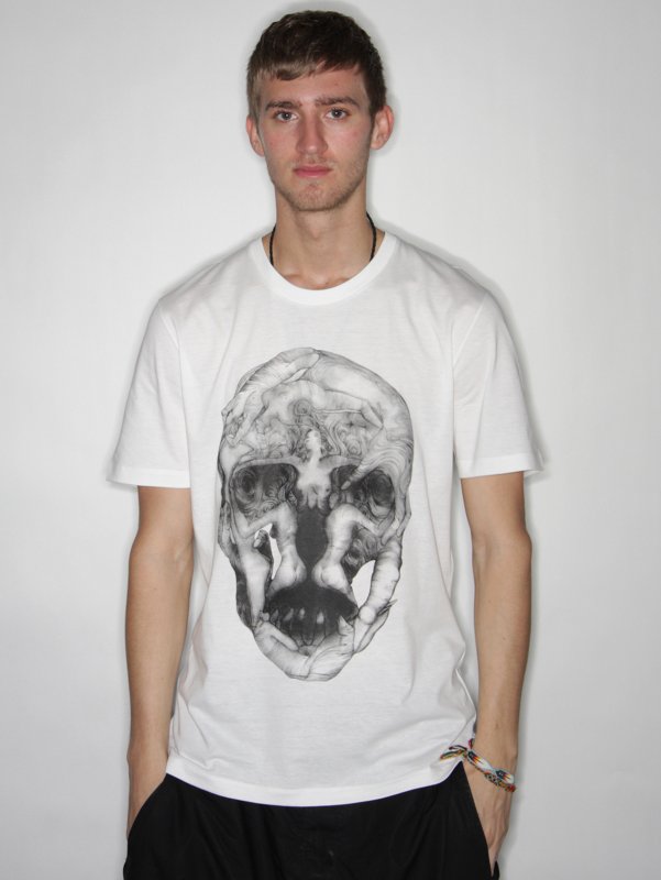 Alexander McQueen Skull Print T-Shirt