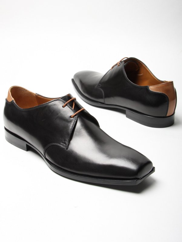 Alexander McQueen Lace Up Square Shoes