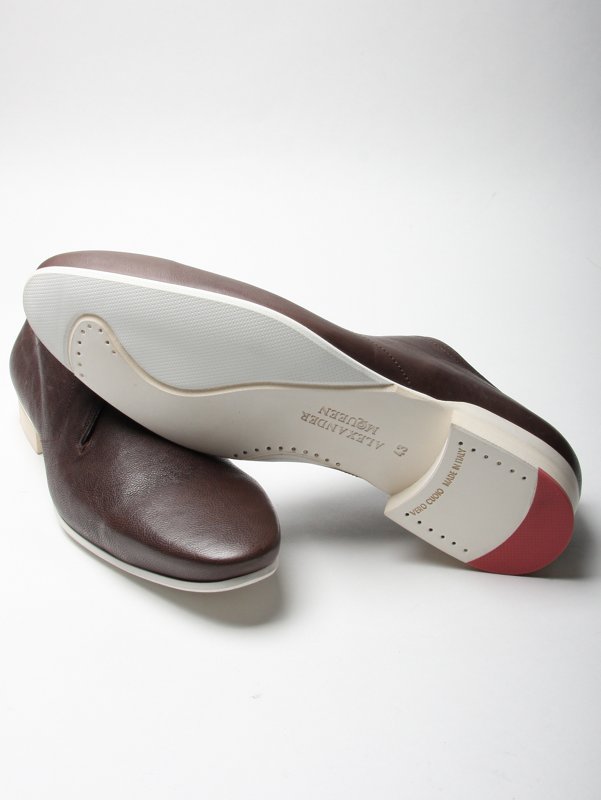 Alexander McQueen Lace Up Contrast Sole Shoe