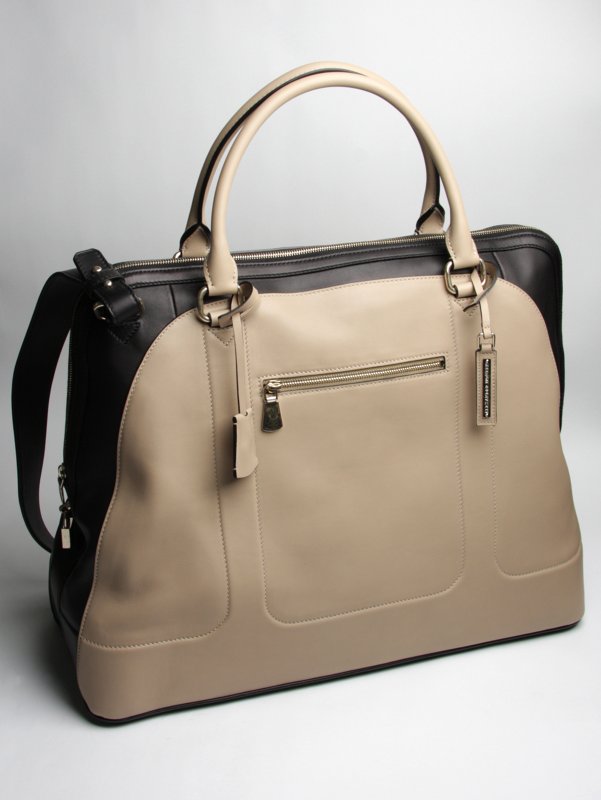 Alexander McQueen Contrast Leather Show Bag