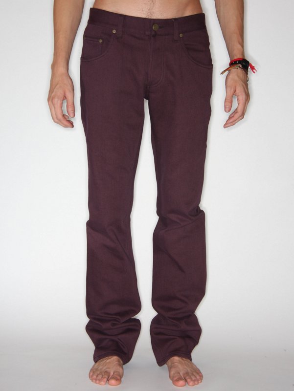 Alexander McQueen Button Fly 12oz Stretch Jeans