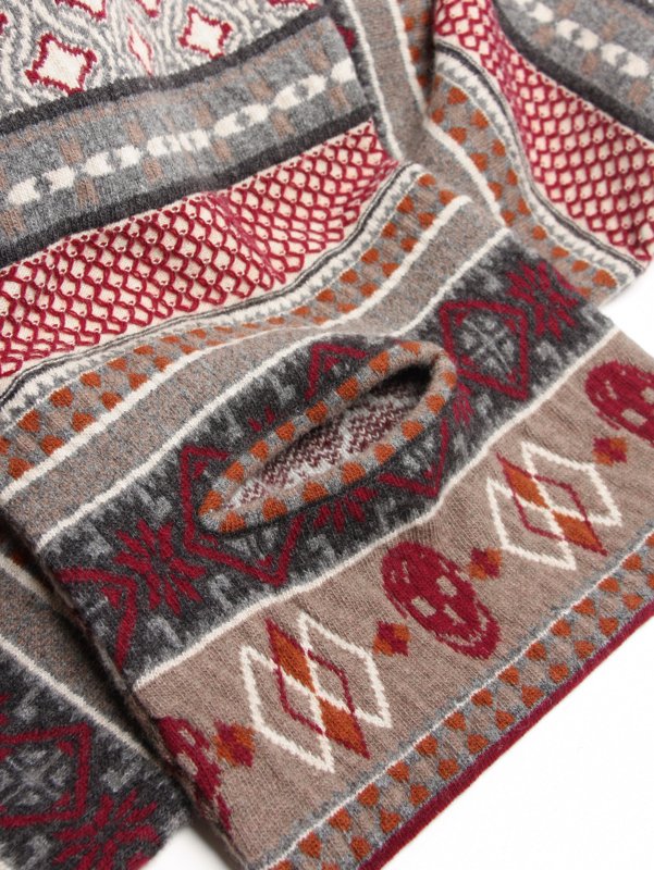 Alexander McQueen Double Face Fair Isle Knit