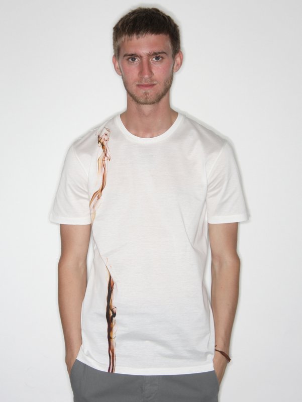 ALEXANDER MCQUEEN Smoke Print T-shirt