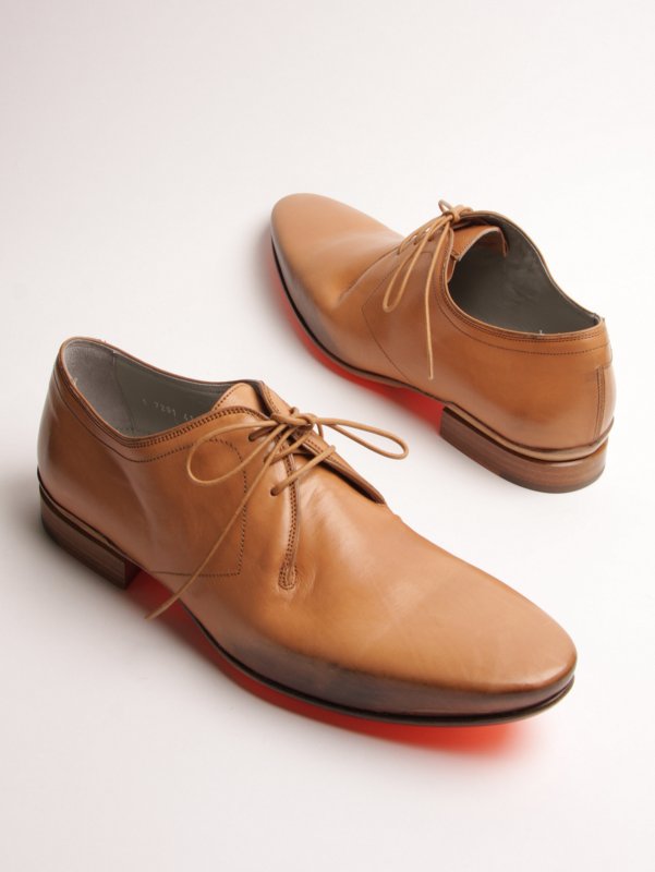 Twist Calf Leather Sole Shoes