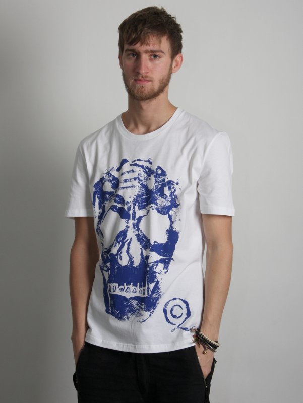 ALEXANDER MCQUEEN Painted Skull T-Shirt