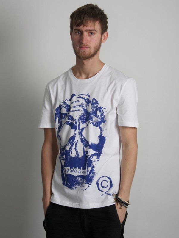 Mens Painted Skull T-Shirt