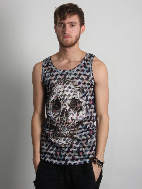 Alexander McQueen Patchwork Print Vest