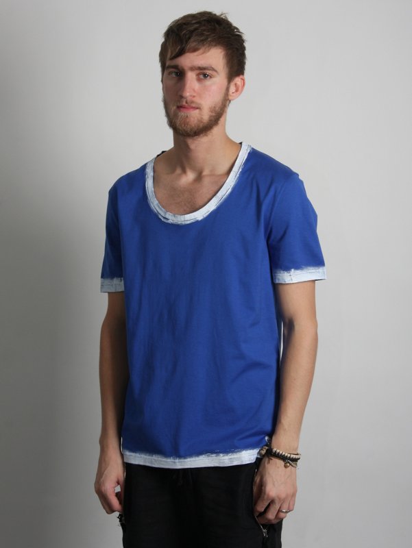 Alexander McQueen Painted Crew Neck T-Shirt