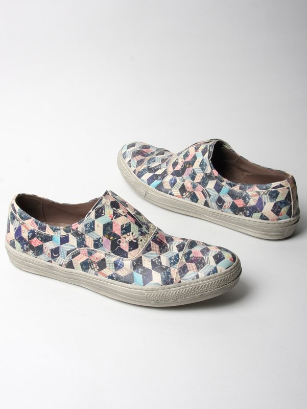 Alexander McQueen Calamity Patchwork Print Shoe