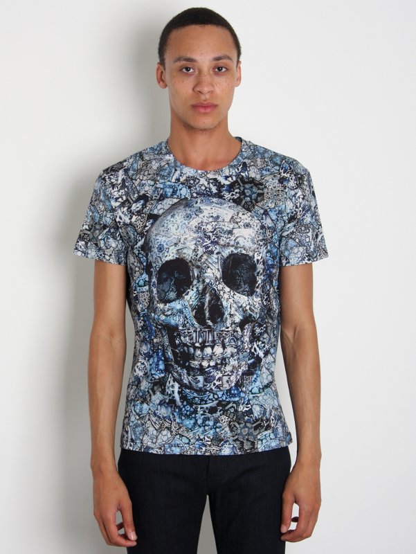 Alexander McQueen Printed Skull T-Shirt