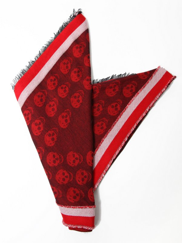 Alexander McQueen Skull Triangle Scarf