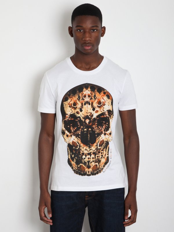 Mens Moth Skull T-Shirt