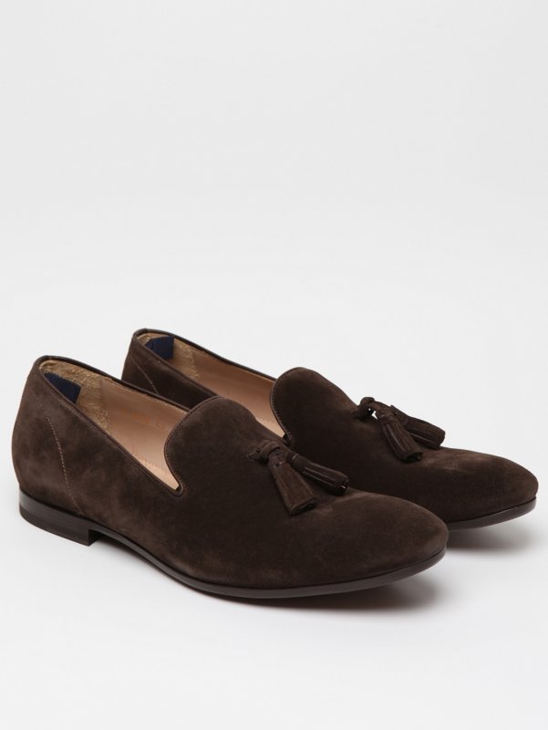 Alexander McQueen Men's Suede Tassel Loafer