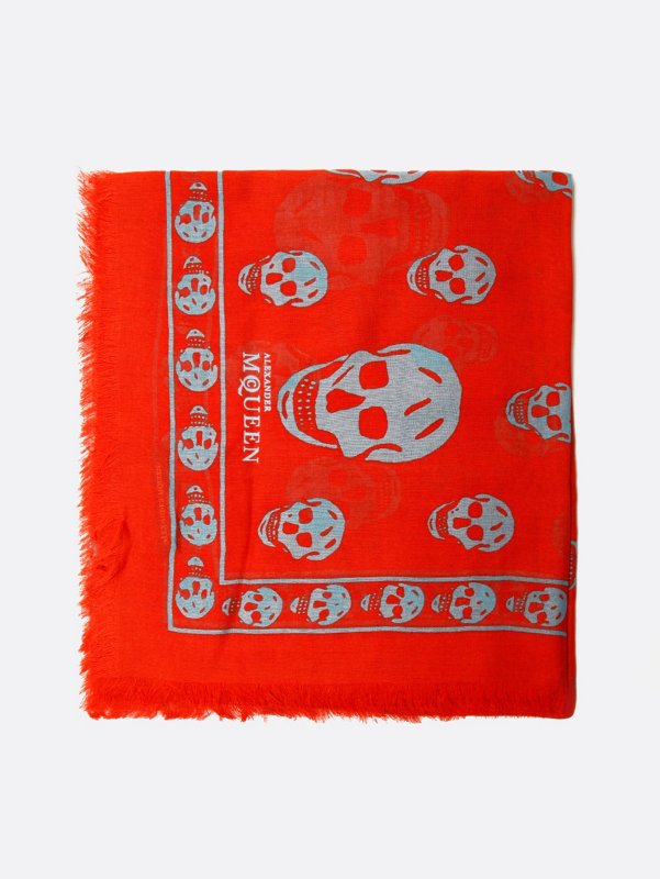 Alexander McQueen Skull Print Scarf