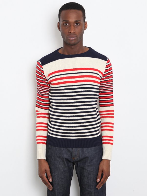 Alexander McQueen Men's Striped Knit