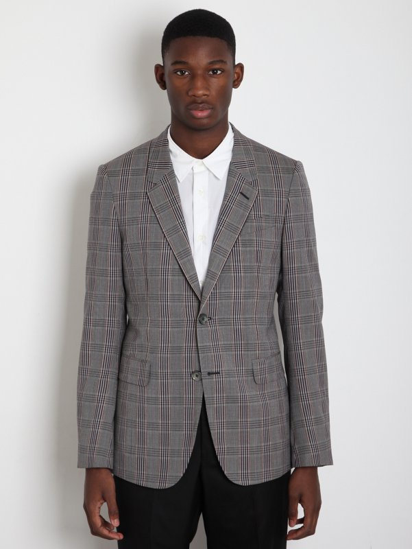 Alexander McQueen Men's Check Suit Jacket
