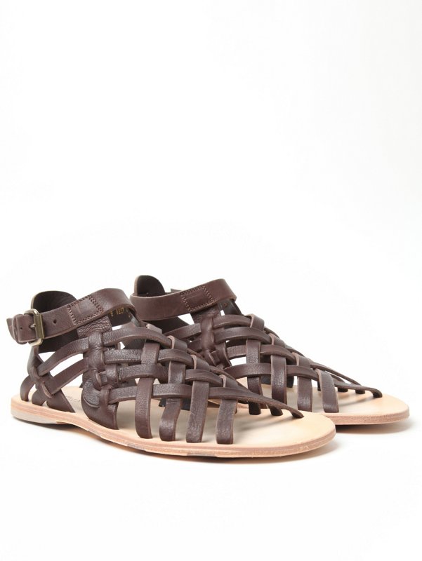 Alexander McQueen Men's Leather Sandal