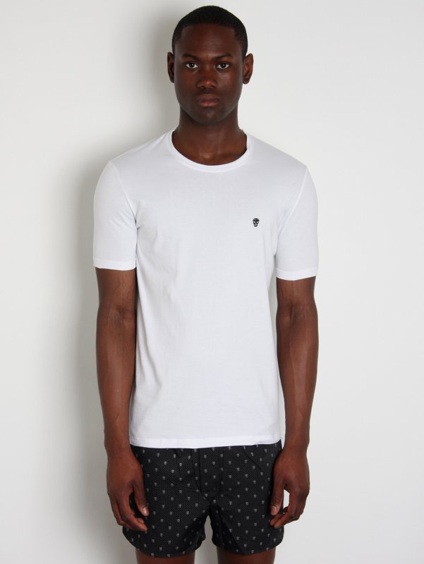 Alexander McQueen Crewneck Embroidered Under-shirt