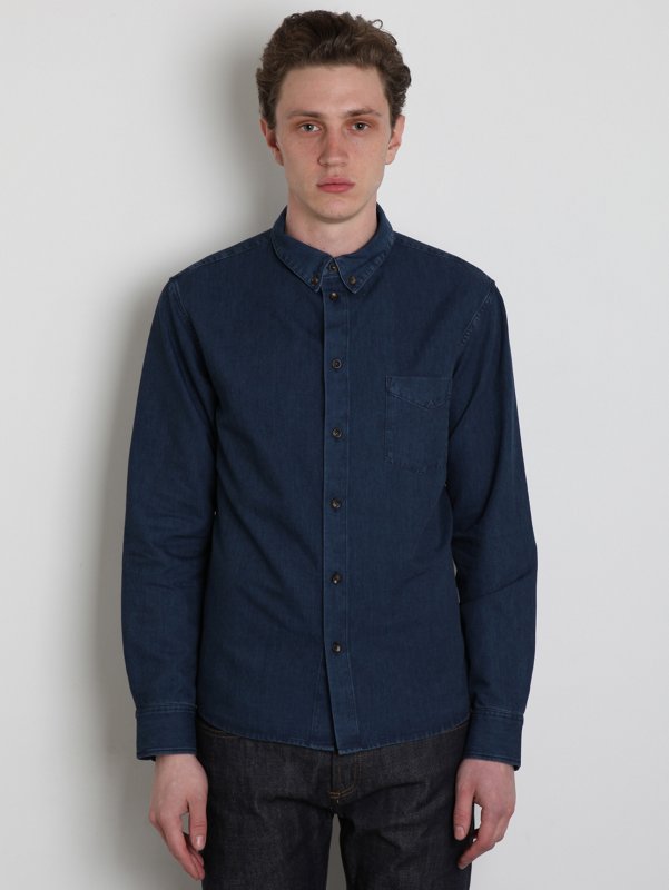 A.P.C Men's Button Down Vintage Shirt