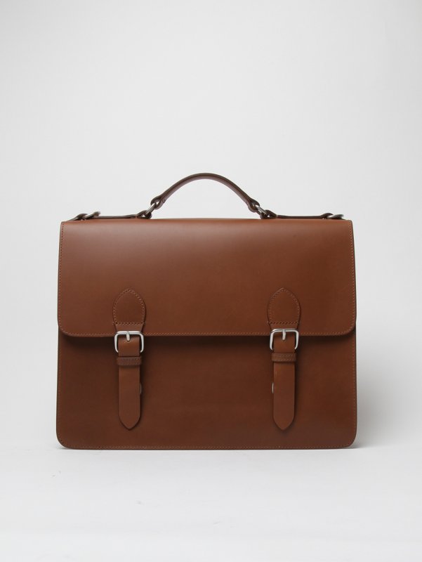 A.P.C. Men's Leather Satchel