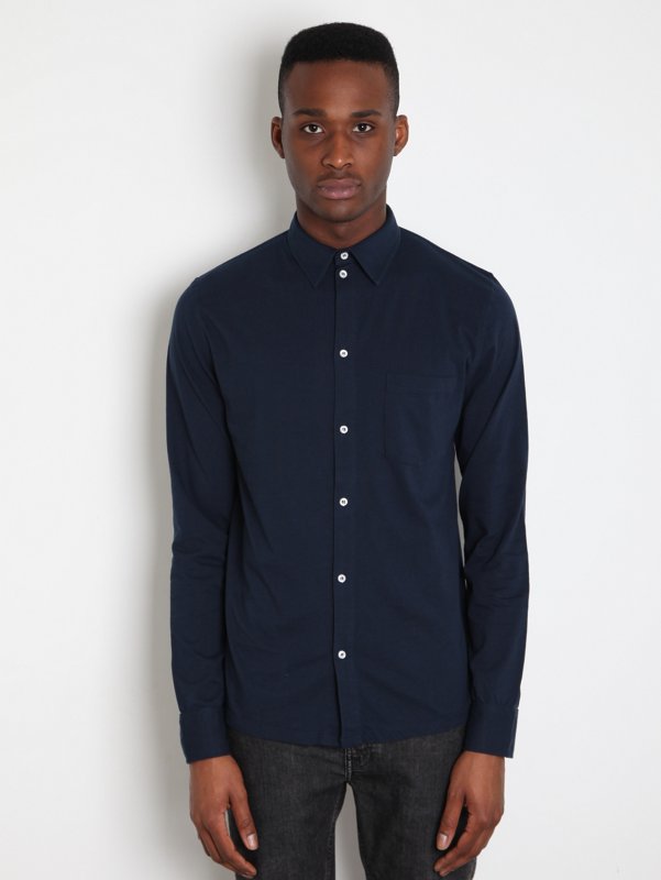 A.P.C. Men's One Pocket Shirt