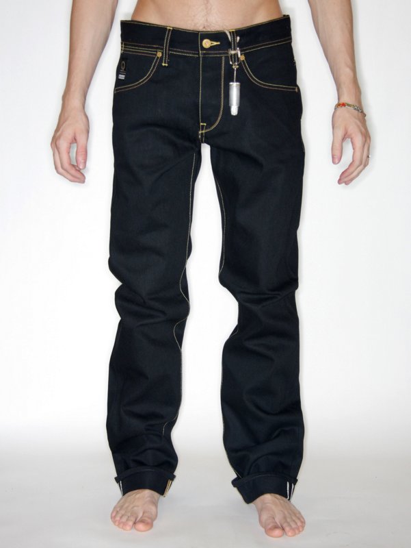 Atelier La Durance Royston Blacked Out 14oz Selvedge Slim Jean