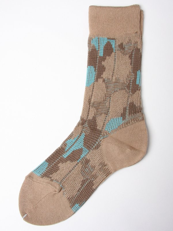 Ayame Pop Camouflage Ankle Socks