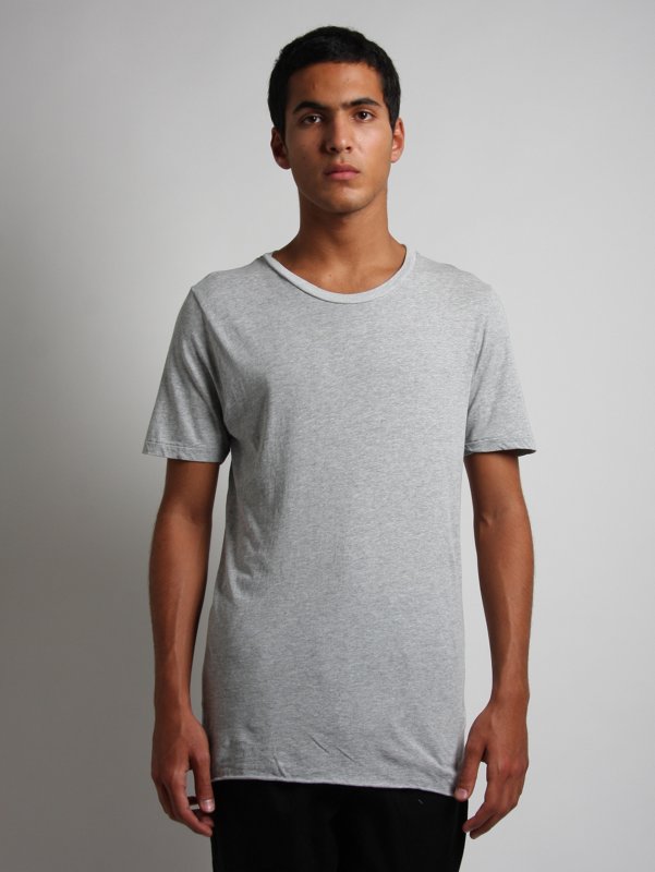 Bassike Ribbed Crew T-Shirt