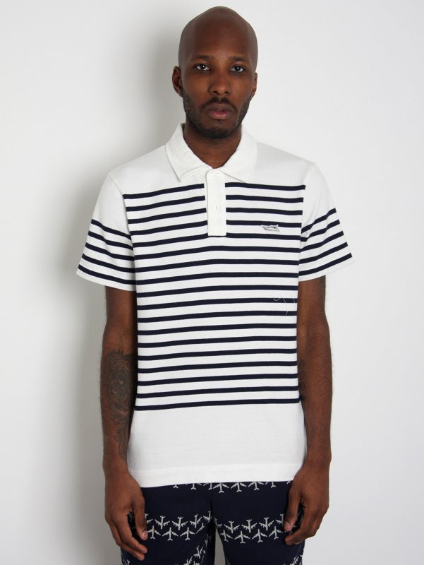 Billionaire Boys Club Striped Polo Shirt