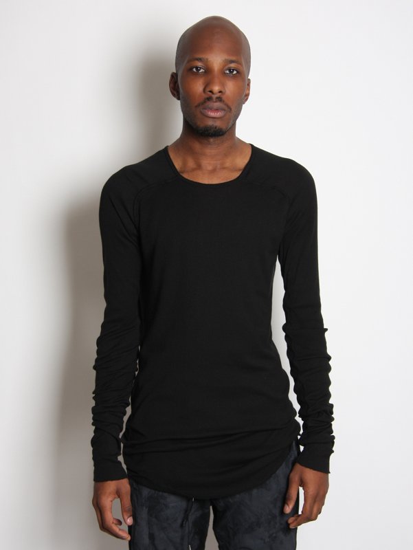 Long Sleeve Ribbed T-Shirt