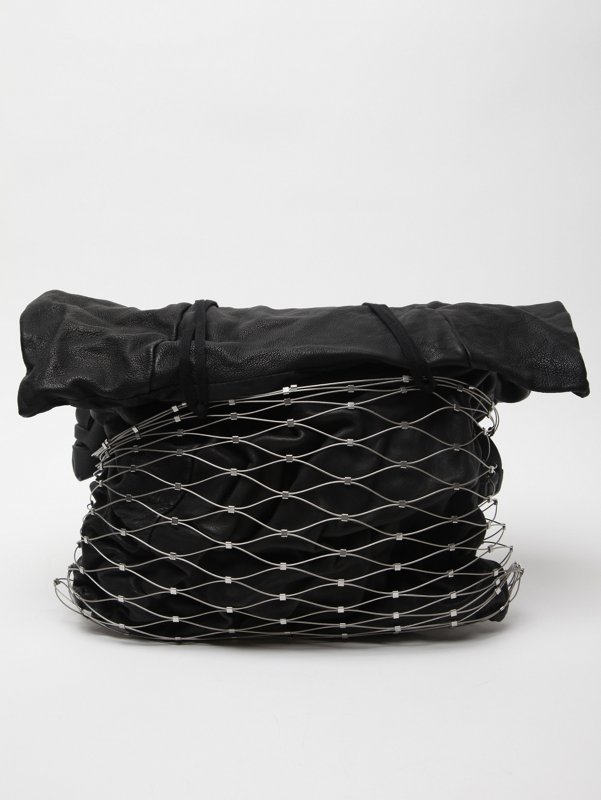 Boris Bidjan Saberi Men's Wire Mesh Messenger Bag