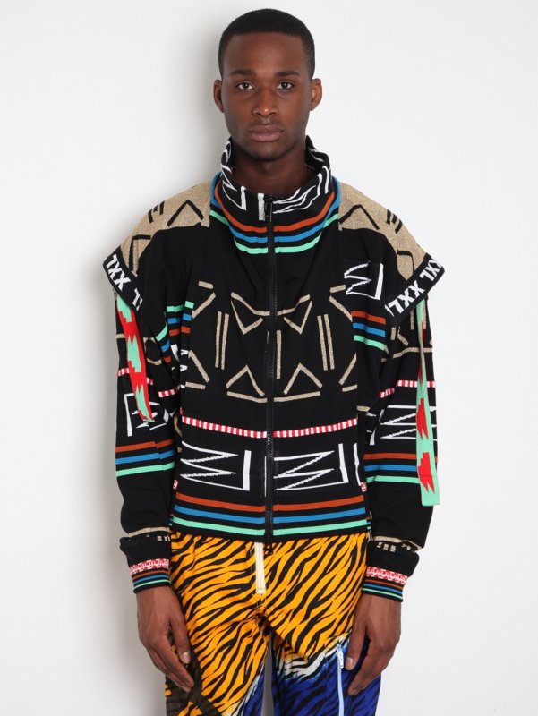Bernhard Willhelm Men's Who's BW Hey Hooded Sweat