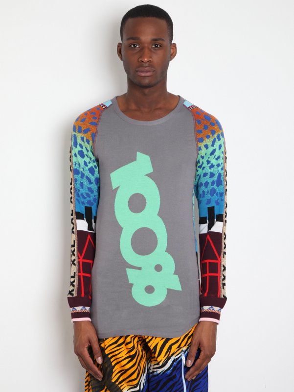 Bernhard Willhelm Men's Neekers Crew Neck Sweat