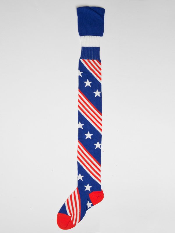Bernhard Willhelm Men's USA Long Socks