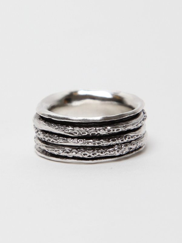 Bj&oslash;rg Spinning Octopus 925 Ring