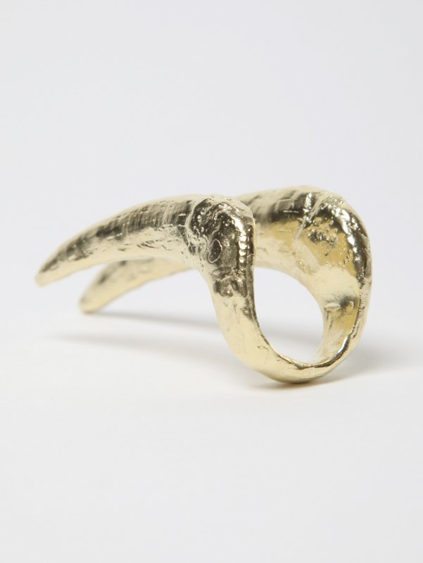 Bj&oslash;rg Odyssey Howling at the Moon Claw Knuckle Ring