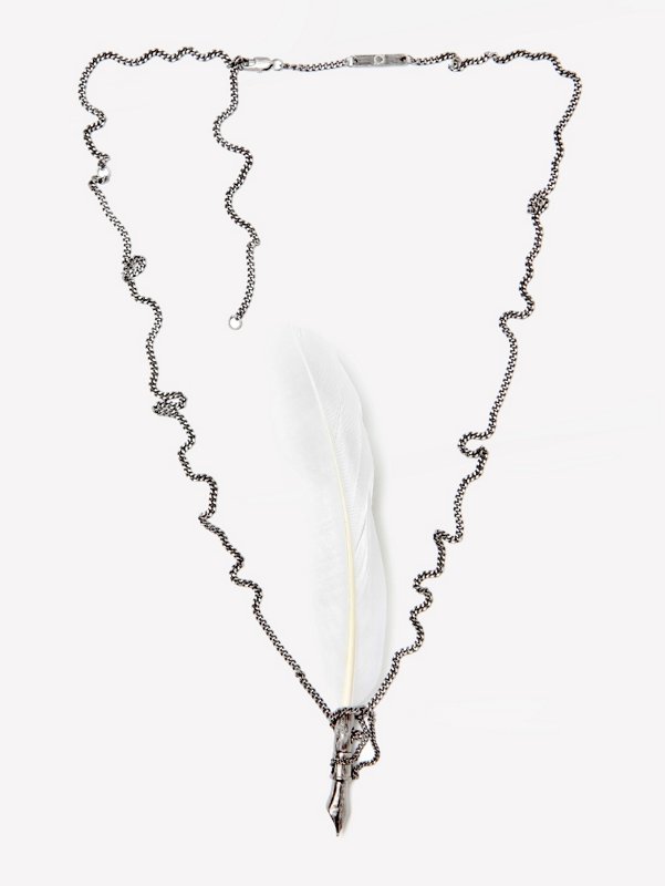 Bj&oslash;rg New Romance Feather/Pen Split Necklace