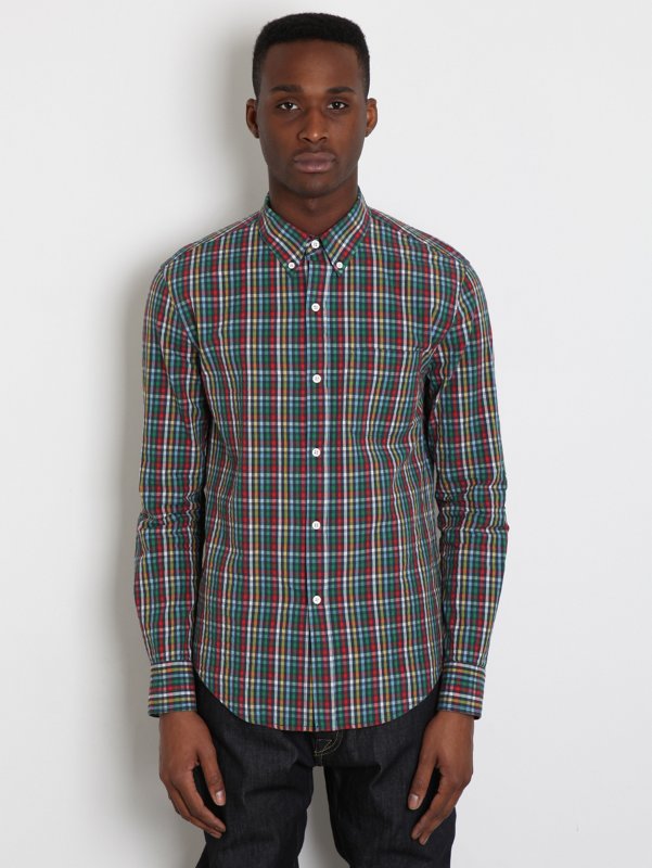 Band of Outsiders Men's Gingham Shirt