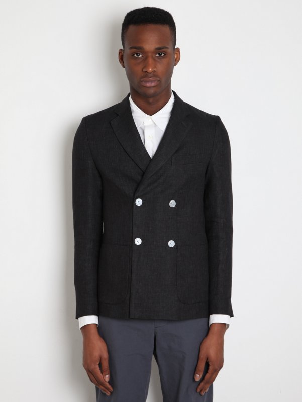 Band of Outsiders Men's Double Breasted Blazer