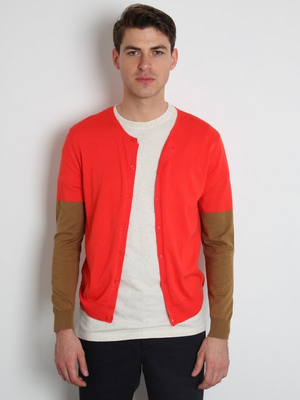 Carven Men's Contrast Cardigan
