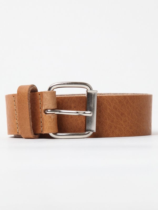 Carven Men's Slim Leather Belt