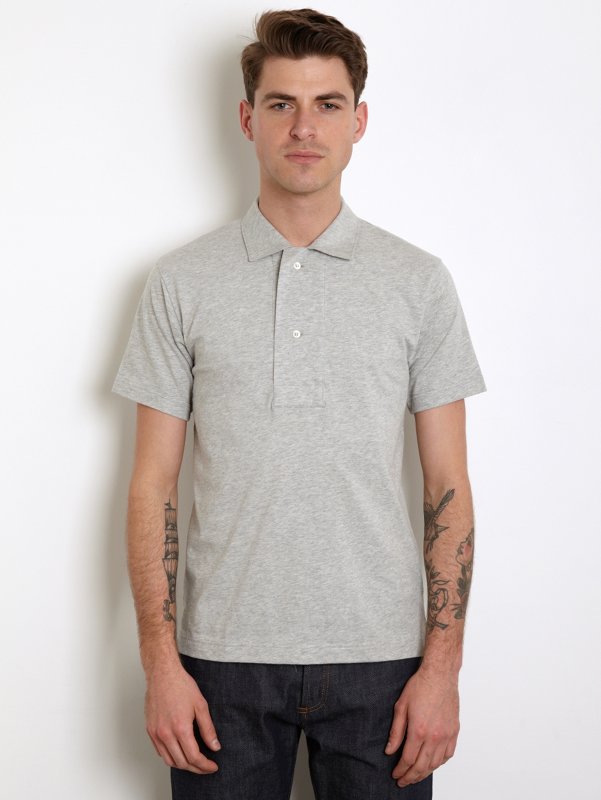 COMME des GARCONS SHIRT Men's Plain Polo Shirt