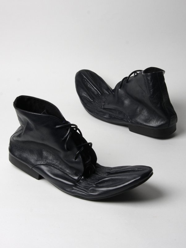 Chronicles Of Never Time & Space Deconstructed Vintage Boots