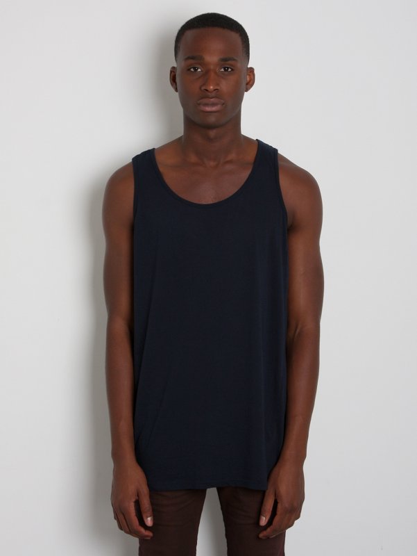 Chronicles of Never Men's White Rain Singlet