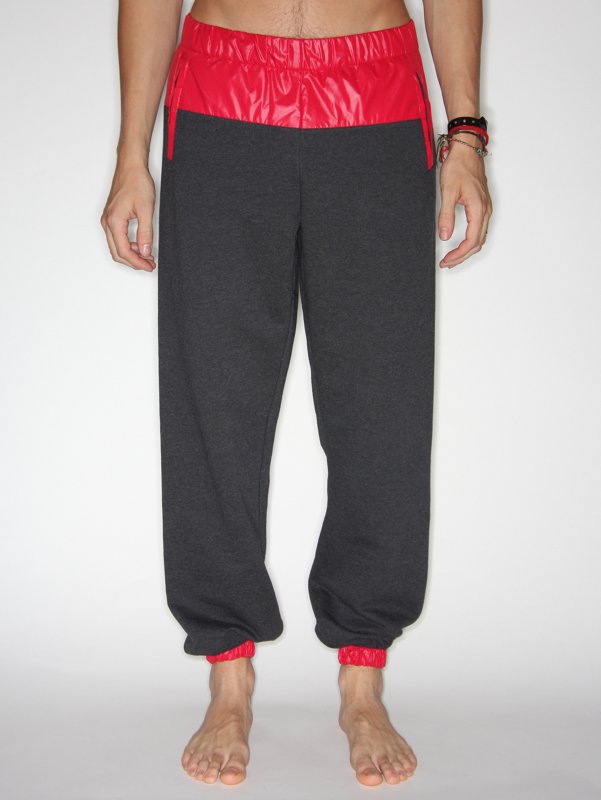 Christopher Shannon Nylon/Jersey Trackpant
