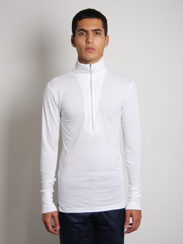 CHRISTOPHER SHANNON Zip Up Skin T-Shirt