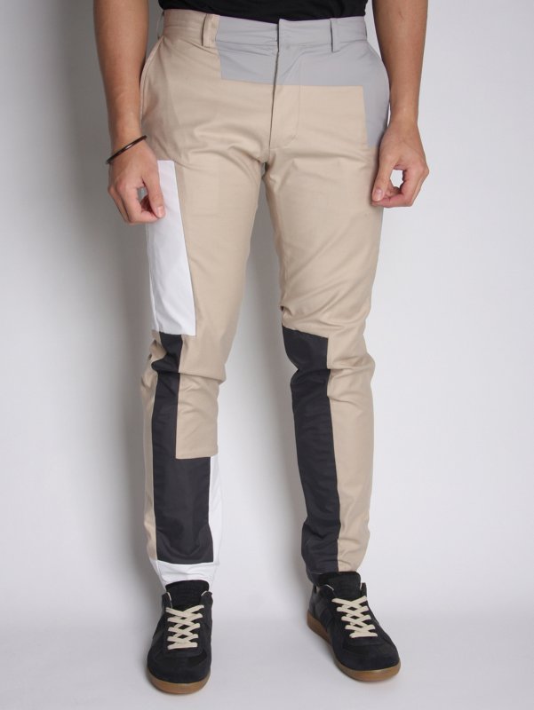 Christopher Shannon Panelled Chino Trousers